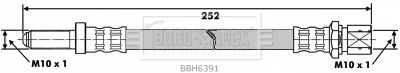 BORG & BECK Шланг сцепления BBH6391